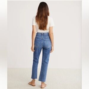 Agolde Riley Straight Crop in Escape 28